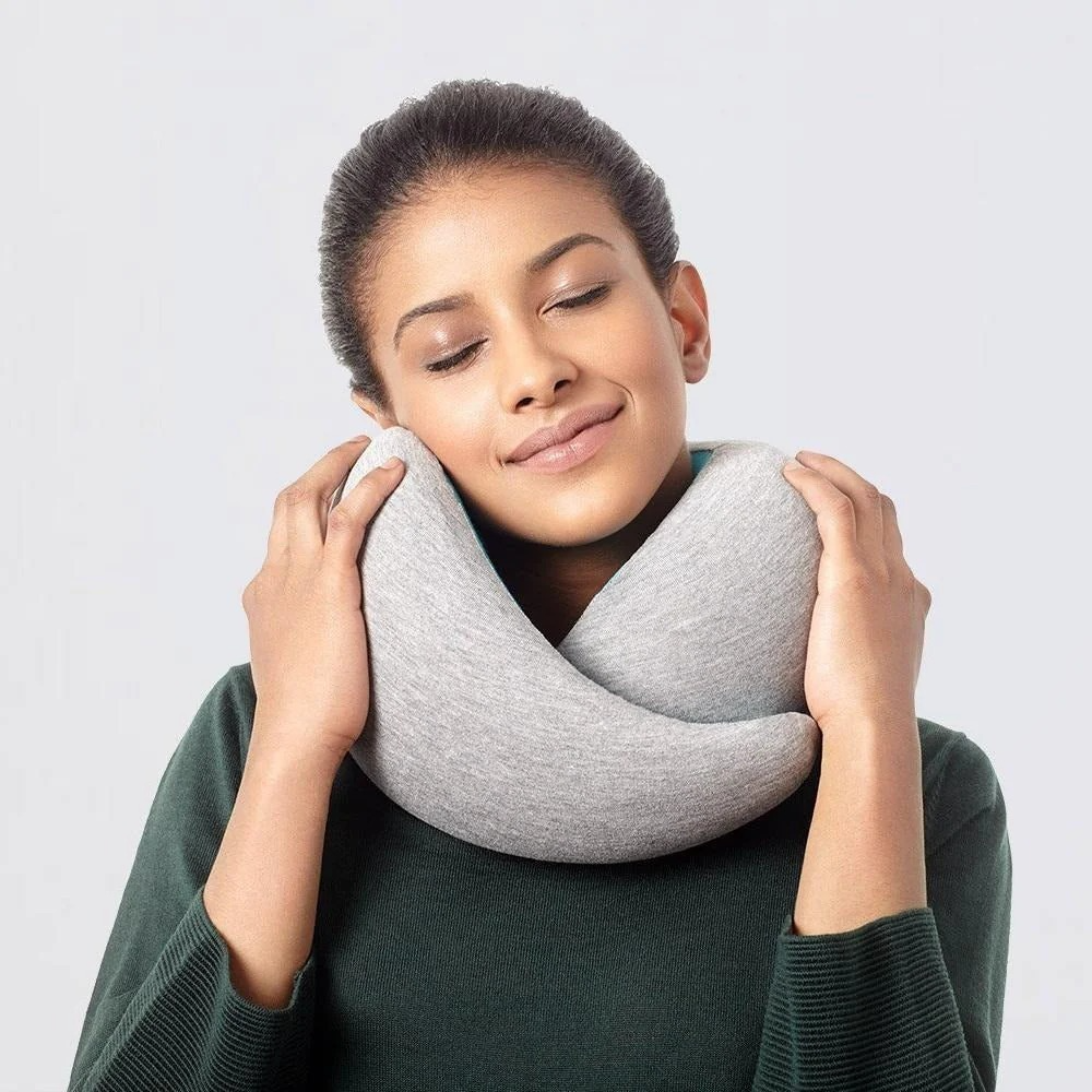 Limited Stock  U-shaped Travel Neck Pillow, Comfortable And Breathable,  Washable Cover, Durable Material, Travel Accessory Grey Color