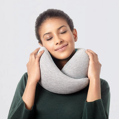 Limited Stock  U-shaped Travel Neck Pillow, Comfortable And Breathable,  Washable Cover, Durable Material, Travel Accessory Grey Color