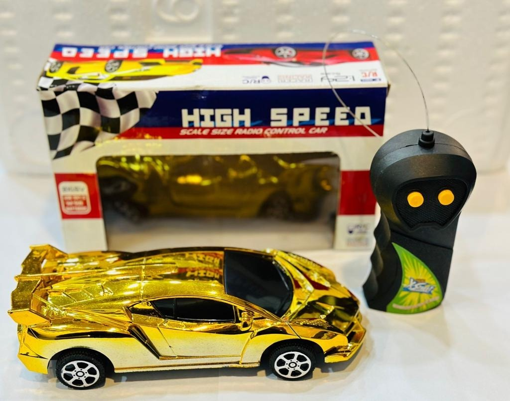 High Speed Scale Size Radio Control Car 2 Channel Metalic Color Speed Racing Car 6 INCH SIZE