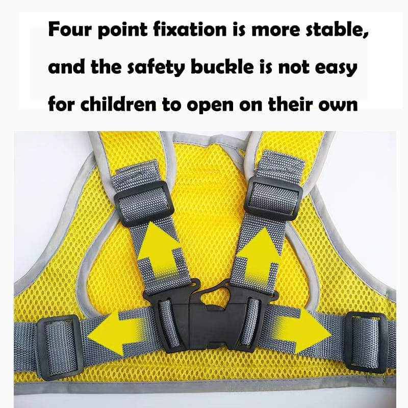 Baby Kids Safety Motorcycle Belt Child Seat Belt Riding Harness Motor Cycle Baby Straps Breath Anti-fall Loss Protection Belt