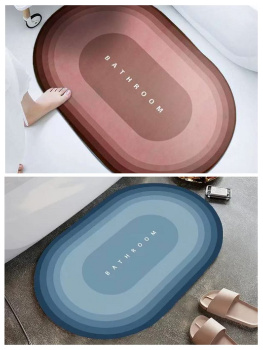 Super Absorbent Anti-slippery Bath Mat Kitchen Carpet Anti Slip Bathroom Mat Door Mat Entrance