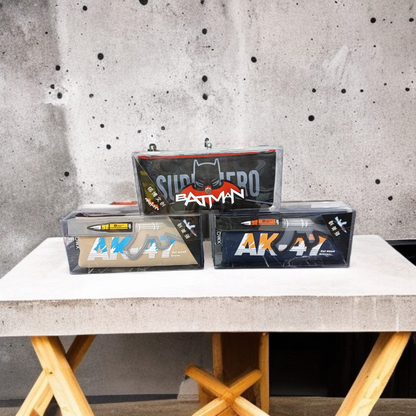 Cartoon Simple Men and Women Zipper Bag Stationery Case New Primary and Secondary School Children Large Capacity Pencil Case Pencil Case Stationery