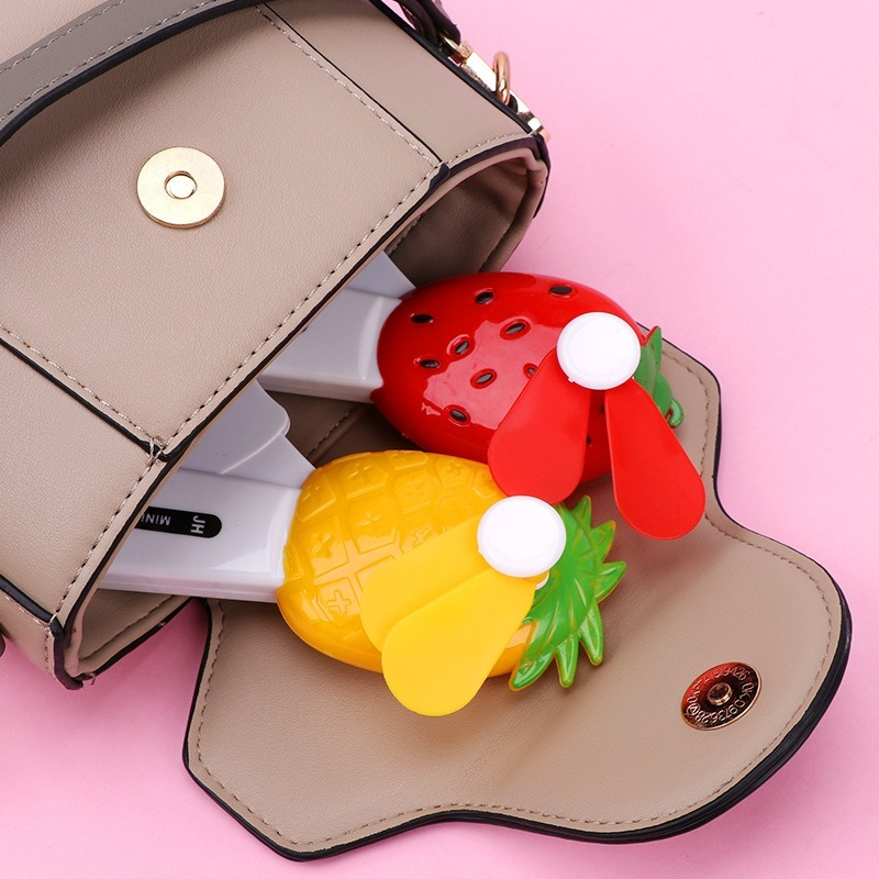 Hot Lovely Mini Portable Pocket Fan Cool Air Travel Hand Preasure Easy Blower