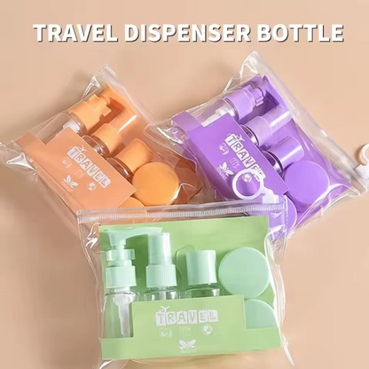 Accessories Plastic Transparent Empty Travel Bottle Cosmetics